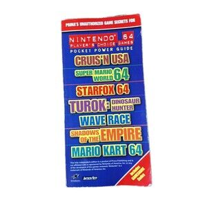 Nintendo 64 Pocket Power Guide Prima's Official Strategy Guide Player's Choice